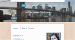 Desktop Screenshot of drelisefeldman.com